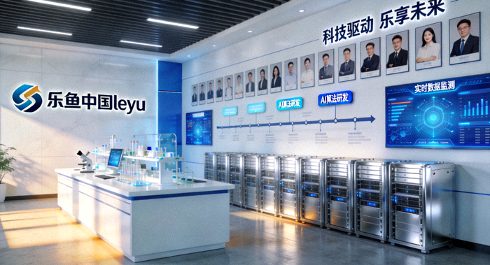 乐鱼中国leyu官网品牌文化墙与数据实验室环境展示